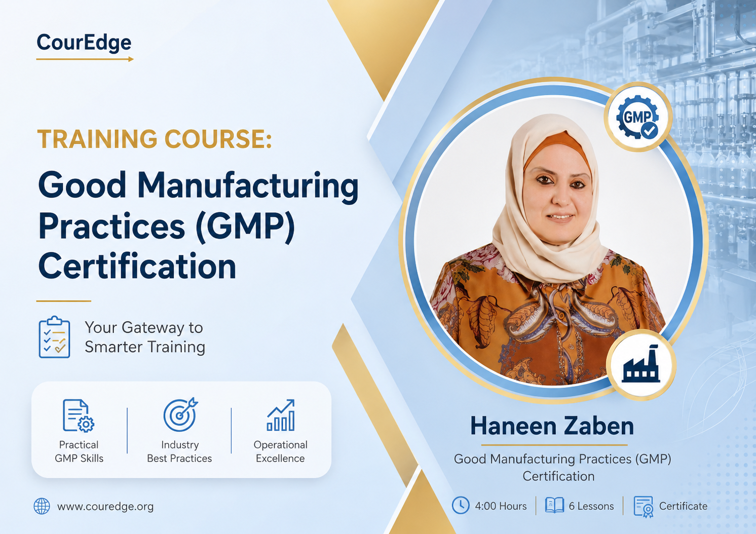 Good Manufacturing Practices (Certification)